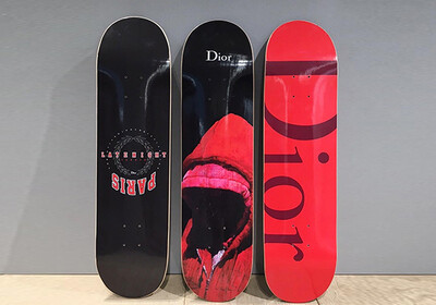 Dior разработал новый дизайн для скейтбордов