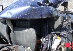В Агдаше столкнулись два автомобиля, пострадали 5 членов одной семьи