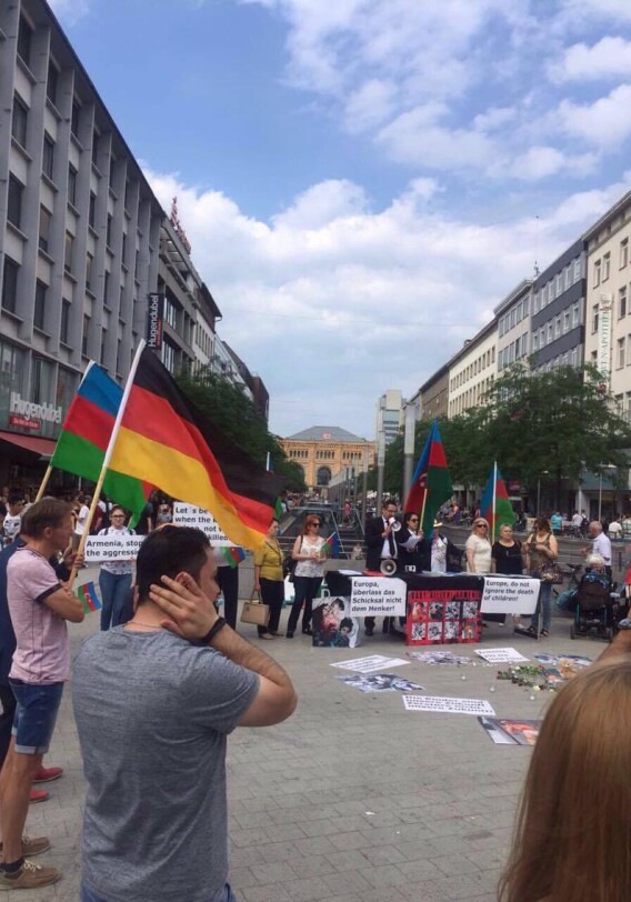 Антиармянские акции продолжаются - Ганновер, Берлин, Стамбул, Мюнхен (Фото)