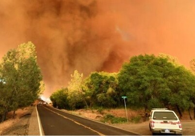 В Калифорнии увеличивается площадь лесных пожаров