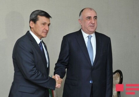 В Баку началась трехсторонняя встреча глав МИД Азербайджана, Туркменистана и Турции (Фото)