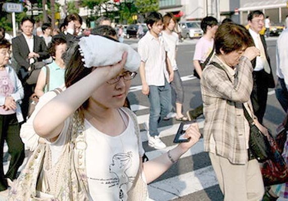 В Японии из-за жары госпитализировано 6 тыс. человек