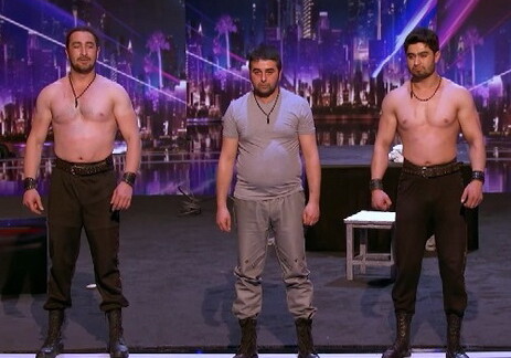 Очередное шокирующее выступление азербайджанских пехлеванов на «America’s Got Talent» (Видео)