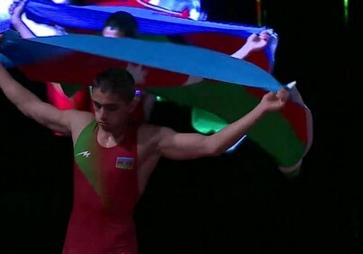 Азербайджанский борец победил армянина и стал чемпионом мира (Фото)