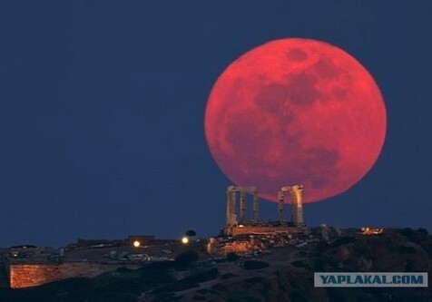 Жители Азербайджана сегодня смогут увидеть «кровавую Луну»