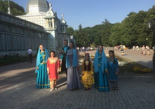 Азербайджанцы приняли участие в параде национальностей в Железноводске 