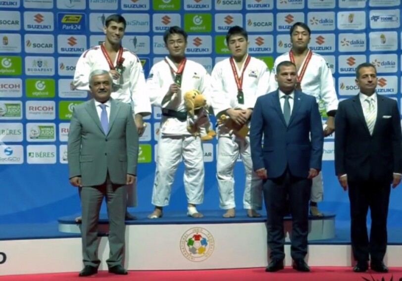 Азербайджанский дзюдоист завоевал серебряную медаль на чемпионате мира (Фото)