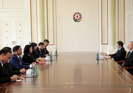 Президент Азербайджана принял секретаря ЦК Компартии Вьетнама
