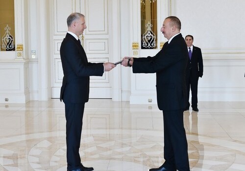 Ильхам Алиев принял Кестутиса Янкаускаса (Фото)
