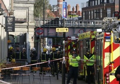 Теракт в Лондонском метро: есть пострадавшие (Фото)