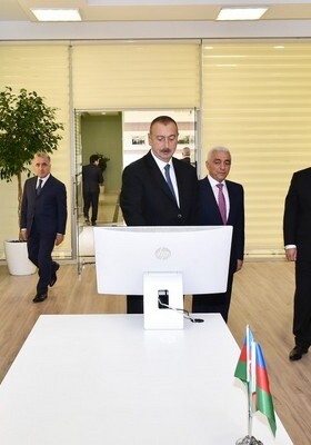 Ильхам Алиев ввел в эксплуатацию ряд объектов в Сальянском районе (Фото-Обновлено)