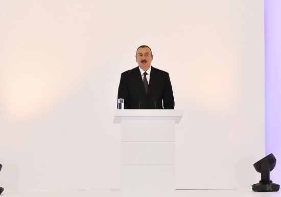 Президент Азербайджана принимает участие в торжественной церемонии, посвященной 25-летию НОК (Фото-Обновлено)