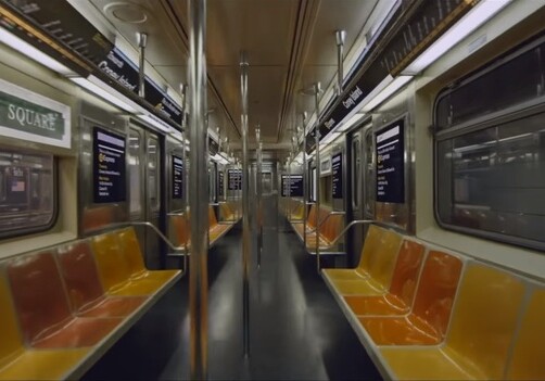В Нью-Йорке показали метро будущего (Видео)