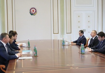 Президент Азербайджана принял главу МИД Украины