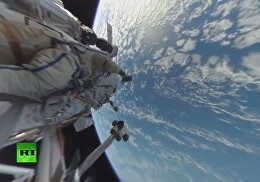 Представлено первое в истории панорамное видео из открытого космоса