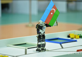 Отборочное соревнование Всемирной олимпиады роботов - в Азербайджане (Фото)