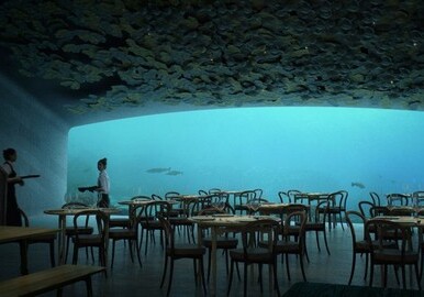Первый в Европе подводный ресторан построят в Норвегии