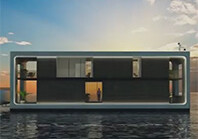 Создан автономный плавающий дом, который станет убежищем на случай глобальной катастрофы (Видео)