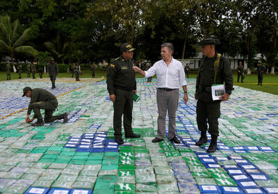 В Колумбии конфисковали рекордную партию кокаина весом 12 тонн