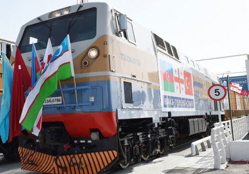 Из Казахстана будет отправлен еще один поезд по железной дороге Баку-Тбилиси-Карс