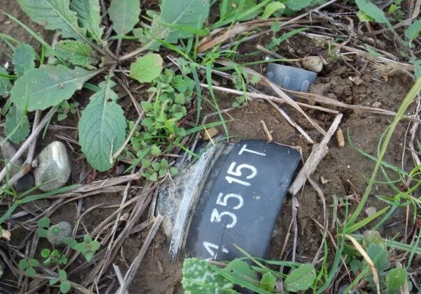 В Агдаме найдена мина армянского производства (Фото)