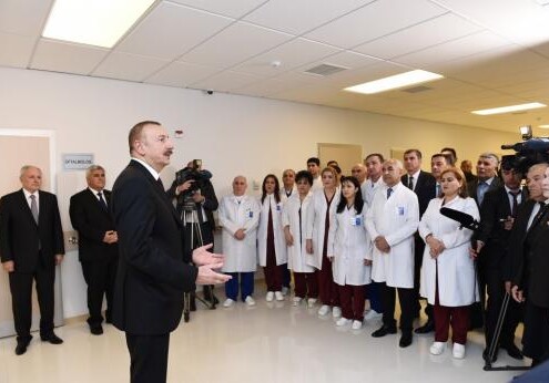 В 2018 году региональные центральные больницы откроются в шести районах Азербайджана – Ильхам Алиев