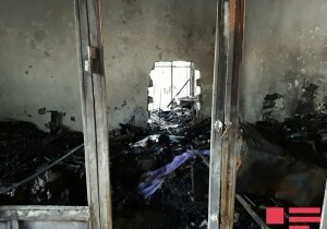 В азербайджанском селе сгорели двое детей