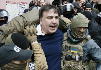 В Киеве силовики задержали Саакашвили (Фото-Видео)