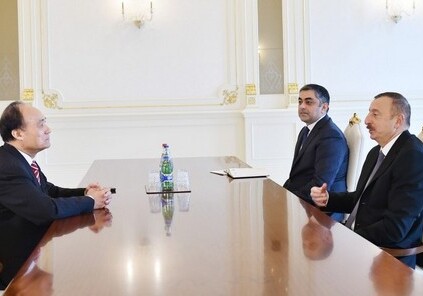 Президент Азербайджана принял генсека Международного союза электросвязи