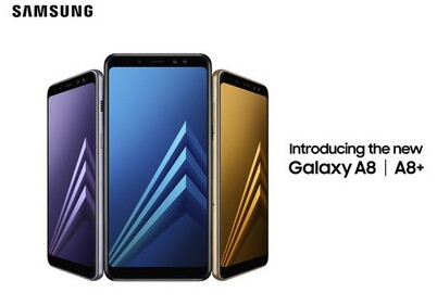Samsung представил «народные флагманы» Galaxy A8 и A8+ (Фото)