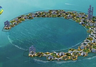 Возле Таити построят город на воде для первой в мире свободной от политиков нации