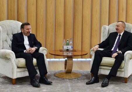 Президент Ильхам Алиев принял руководителя Администрации Президента Ирана (Фото)