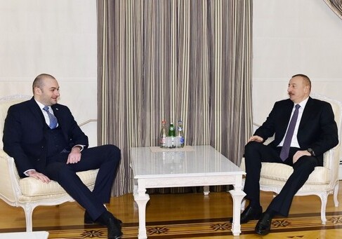 Президент Азербайджана принял министра финансов Грузии