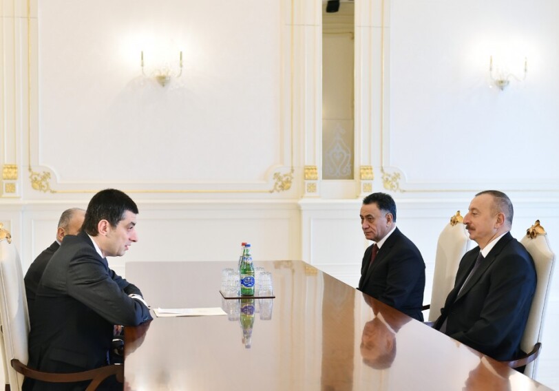 Ильхам Алиев принял заместителя премьер-министра Грузии  (Фото)