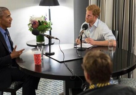 Принц Гарри взял интервью для Би-би-си у Барака Обамы