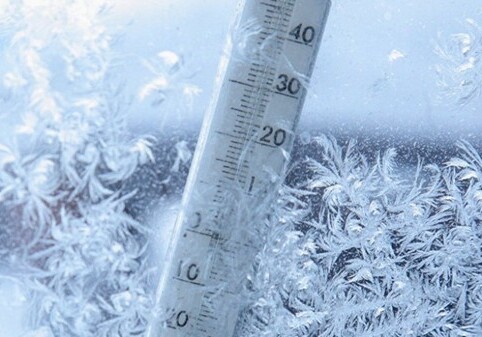 Завтра в Азербайджане столбики термометров опустятся до 10 градусов мороза