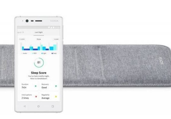 Nokia представила «умный» коврик Nokia Sleep 