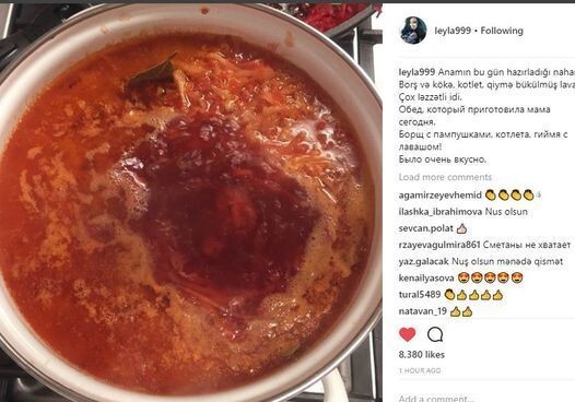 Лейла Алиева показала, как готовит первая леди (Фото)