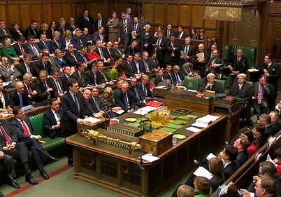 В Британском парламенте разрешили проводить банкеты