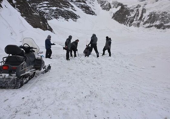 МЧС о поисках пропавших альпинистов (Фото)