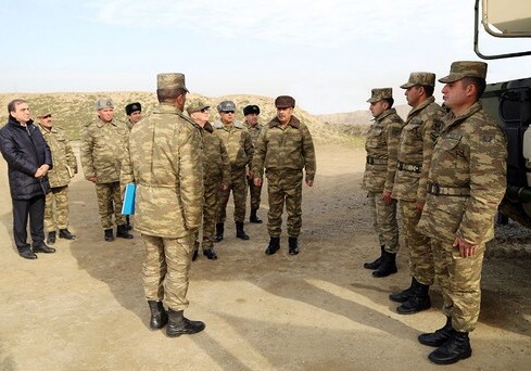 Помощник Президента Азербайджана и министр обороны посетили прифронтовую зону (Фото)