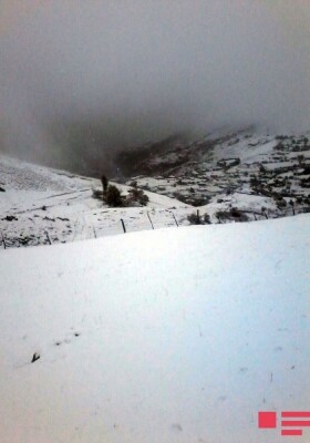 МЭПР Азербайджана: Высота снежного покрова в горных районах составила 26 см
