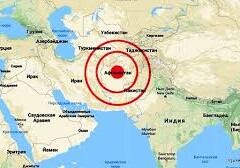 В Афганистане произошло землетрясение магнитудой 6,1