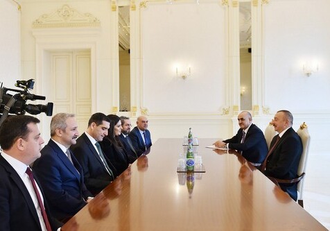 Президент Азербайджана принял министра труда и социальной защиты Турции (Фото)