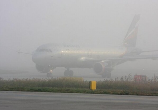 Туман не повлиял на работу Международного аэропорта Гейдар Алиев