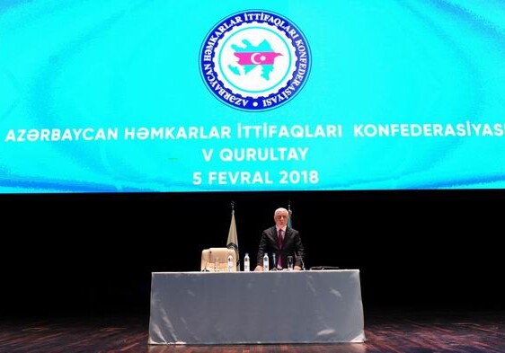 Саттар Мохбалыев вновь избран председателем Конфедерации профессиональных союзов Азербайджана