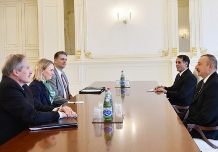 Президент Ильхам Алиев принял советника помощника госсекретаря США
