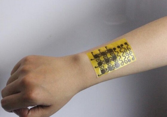 Ученые создали растворимую электронную кожу (Фото)