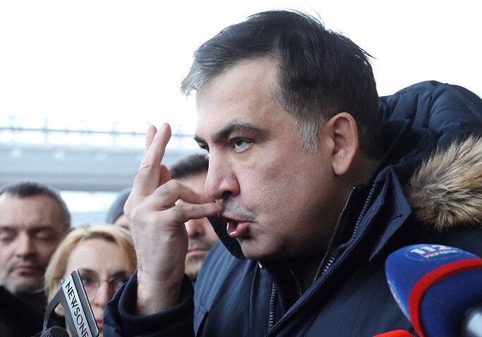 Саакашвили выслали с Украины