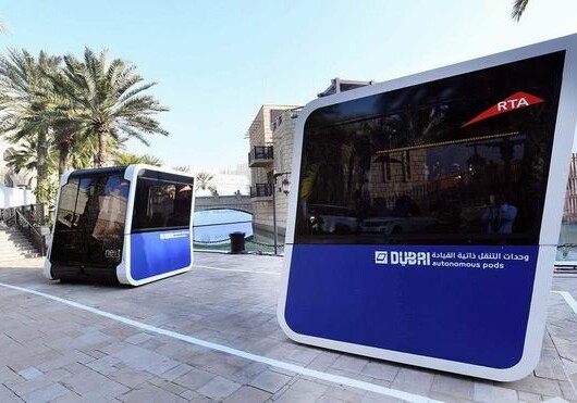 Дубай готовится к общественному транспорту будущего - беспилотные капсулы (Видео)